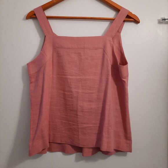 Willow & Thread, Size S, Rose Linen Blend Top - Picture 2 of 4